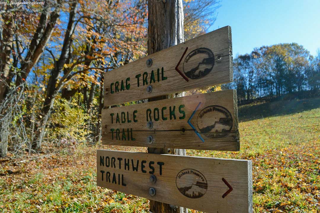 trail sign